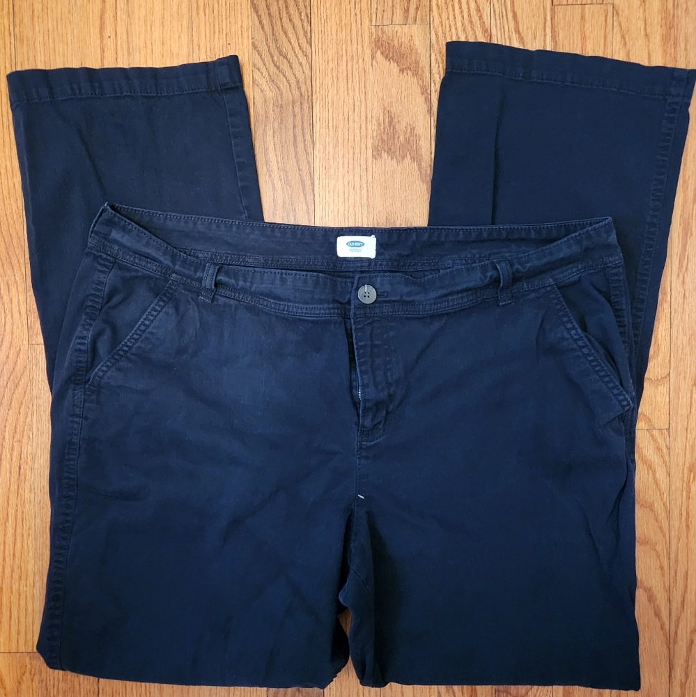 Old Navy Black Chino Pants